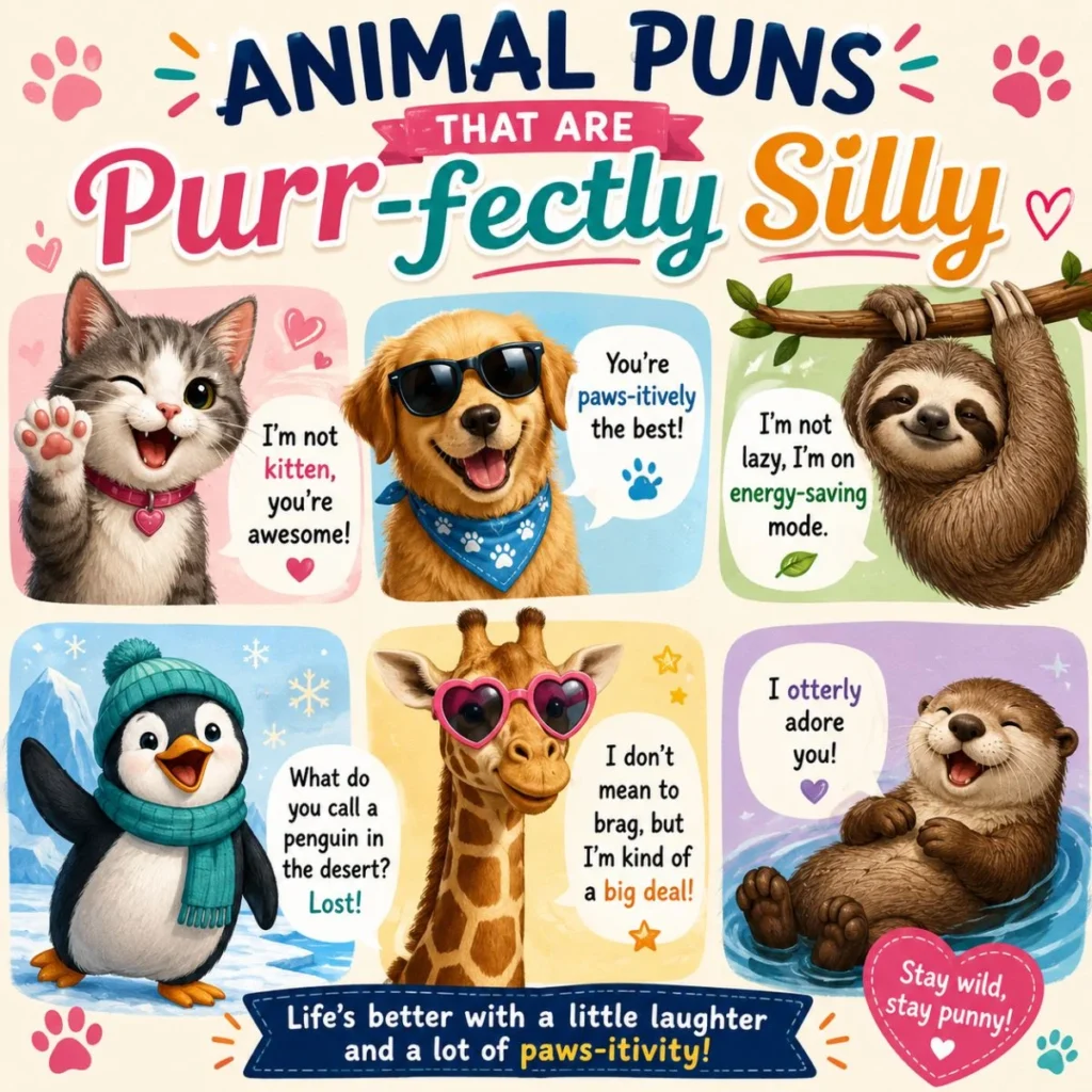 Animal Puns That Are Purr-fectly Silly