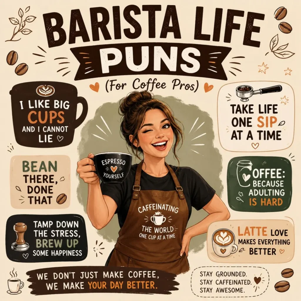 🧑‍🍳 Barista Life Puns (For Coffee Pros)