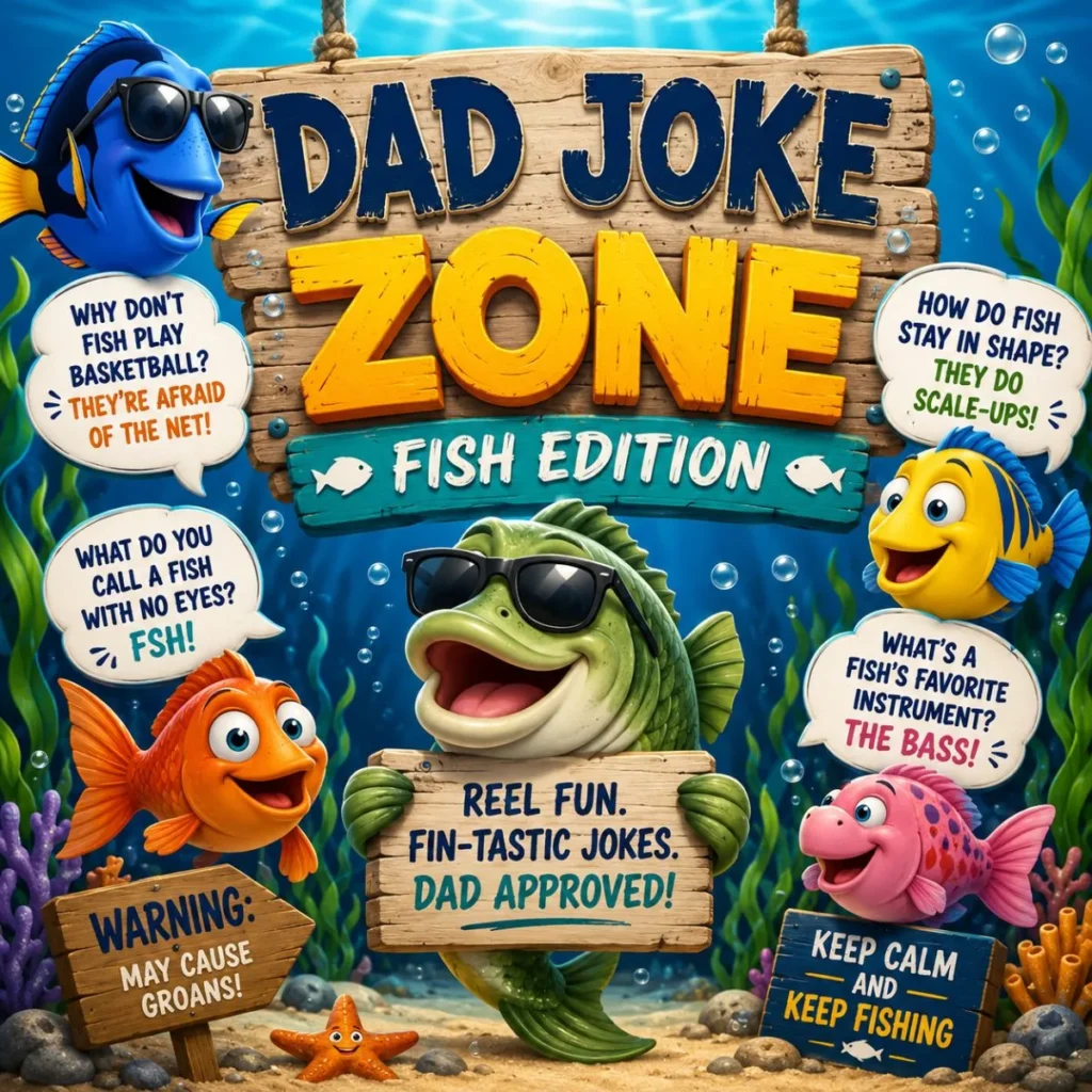 😂 Dad Joke Zone: Fish Edition