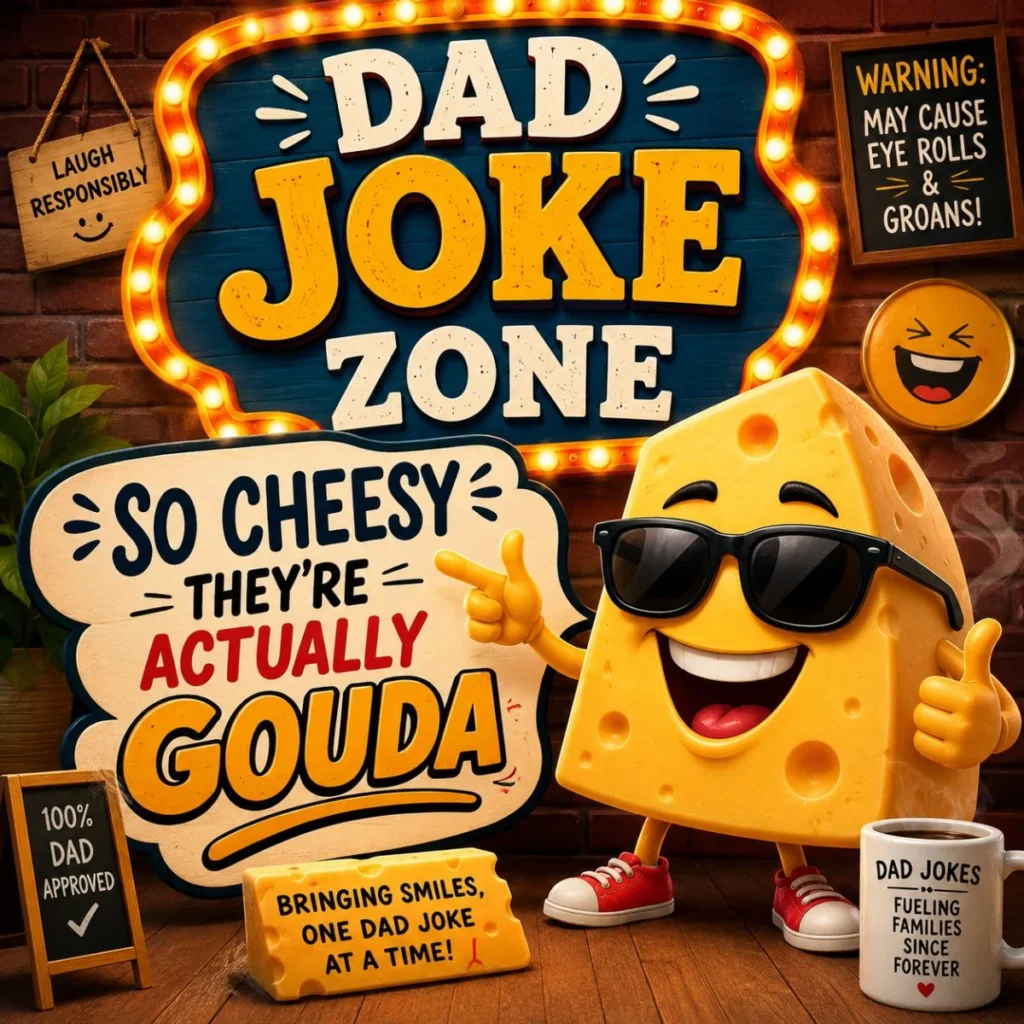 Dad Joke Zone: So Cheesy They're Actually Gouda
