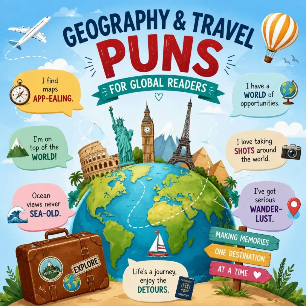 Geography & Travel Puns for Global Readers