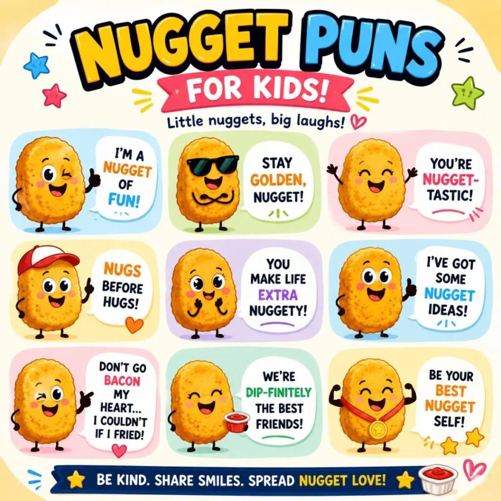 Nugget Puns for Kids (Classroom-Safe)