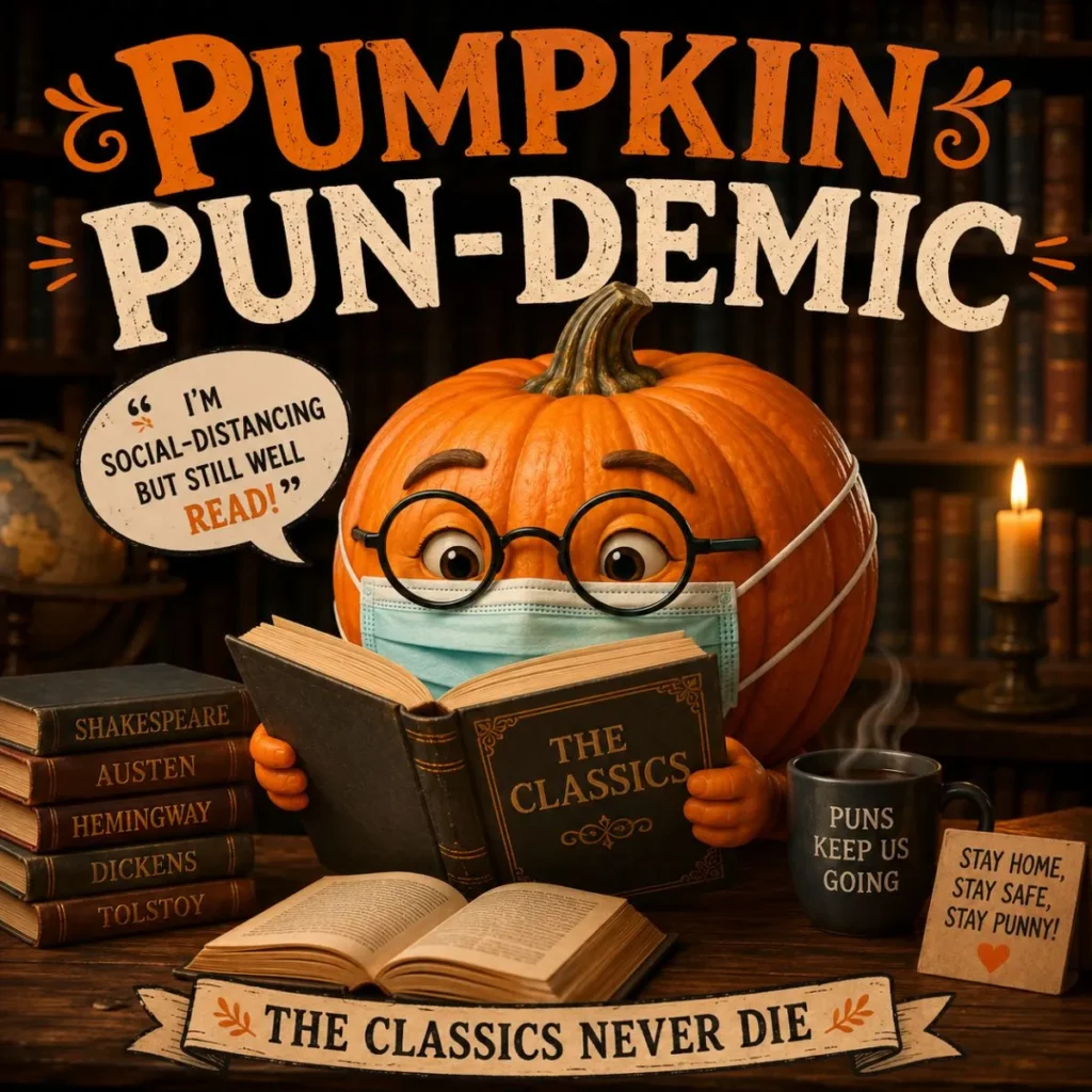 Pumpkin Pun‑demic (The Classics Never Die)