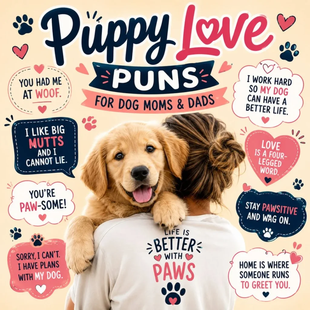 Puppy Love Puns (For Dog Moms & Dads)