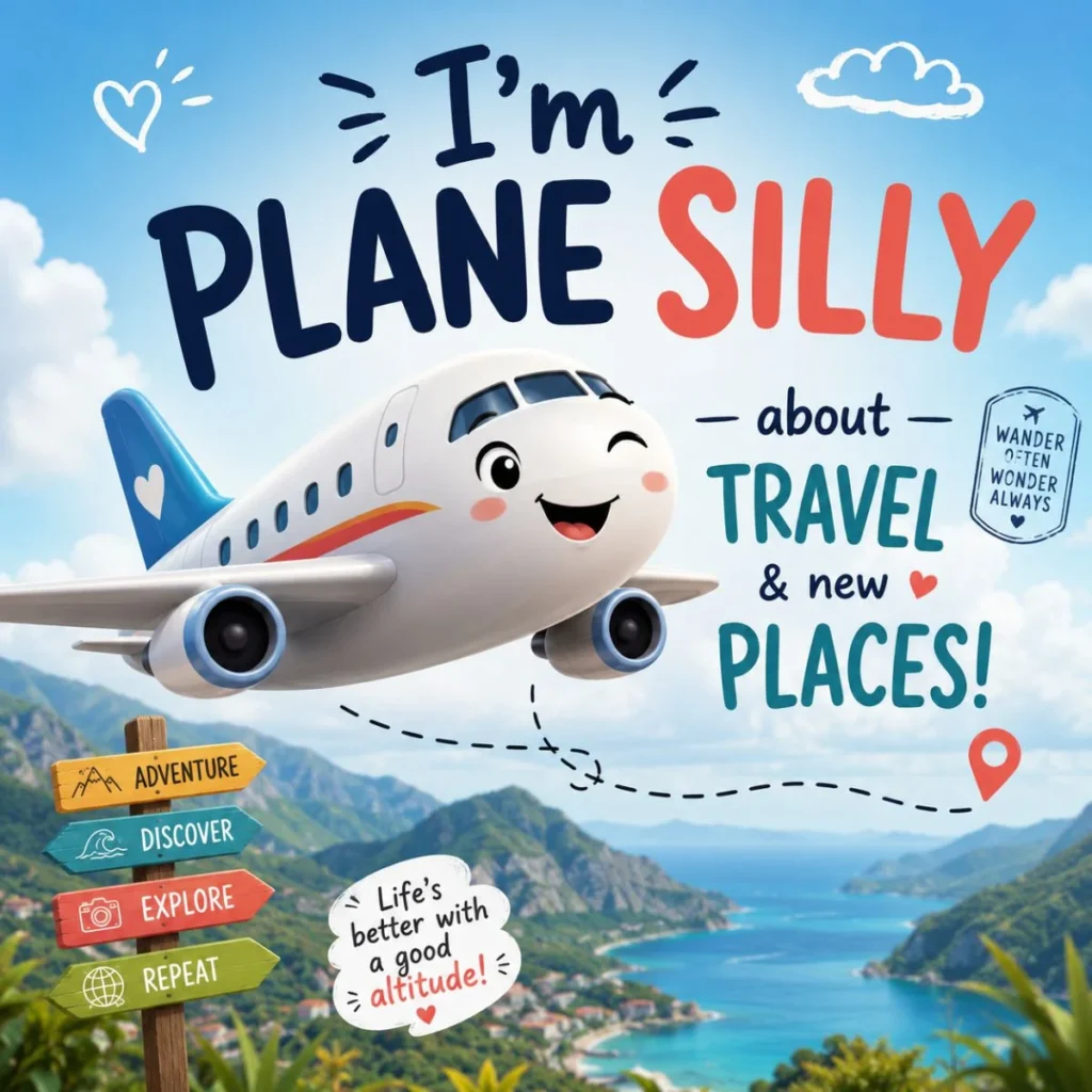 Travel + Geography Puns (Plane Silly)