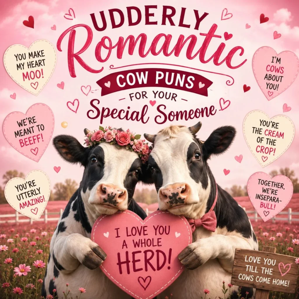 đ Udderly Romantic Cow Puns for Your Special Someone