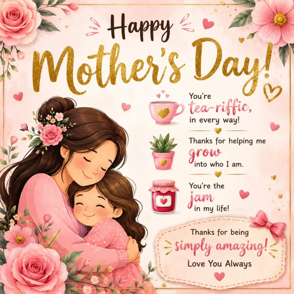 🌸 Mother’s Day Card Puns (Caption Gold)