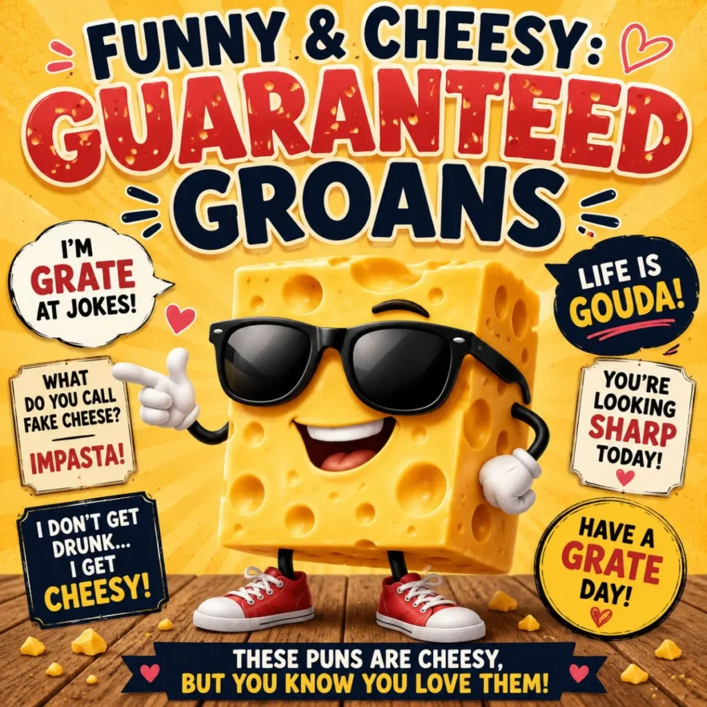 😂 Funny & Cheesy: Guaranteed Groans