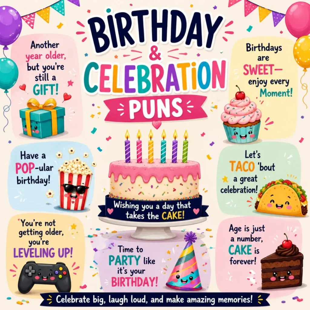 Birthday & Celebration Puns