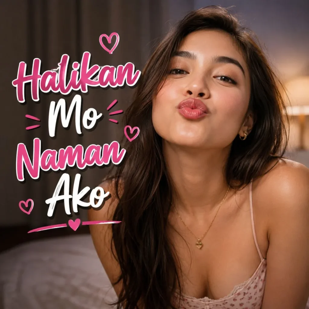 😘 “Halikan Mo Naman Ako” – Bold but Sweet