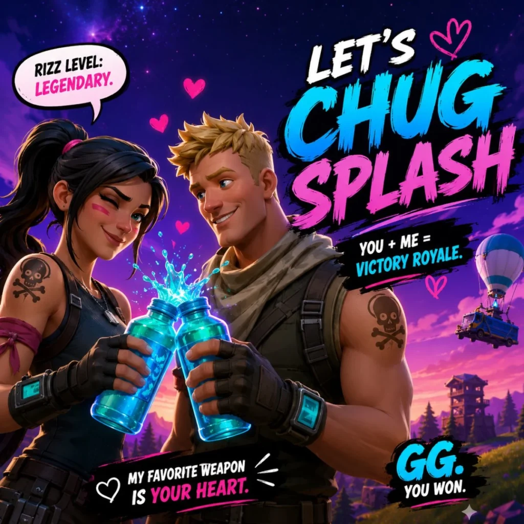 🧀 "Let's Chug Splash" (Short & Sweet for Texts)