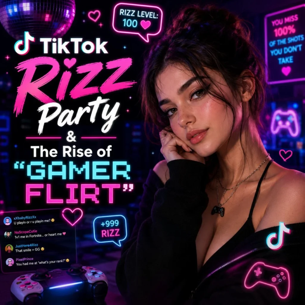 🎱 TikTok Rizz Party & The Rise of "Gamer Flirt"