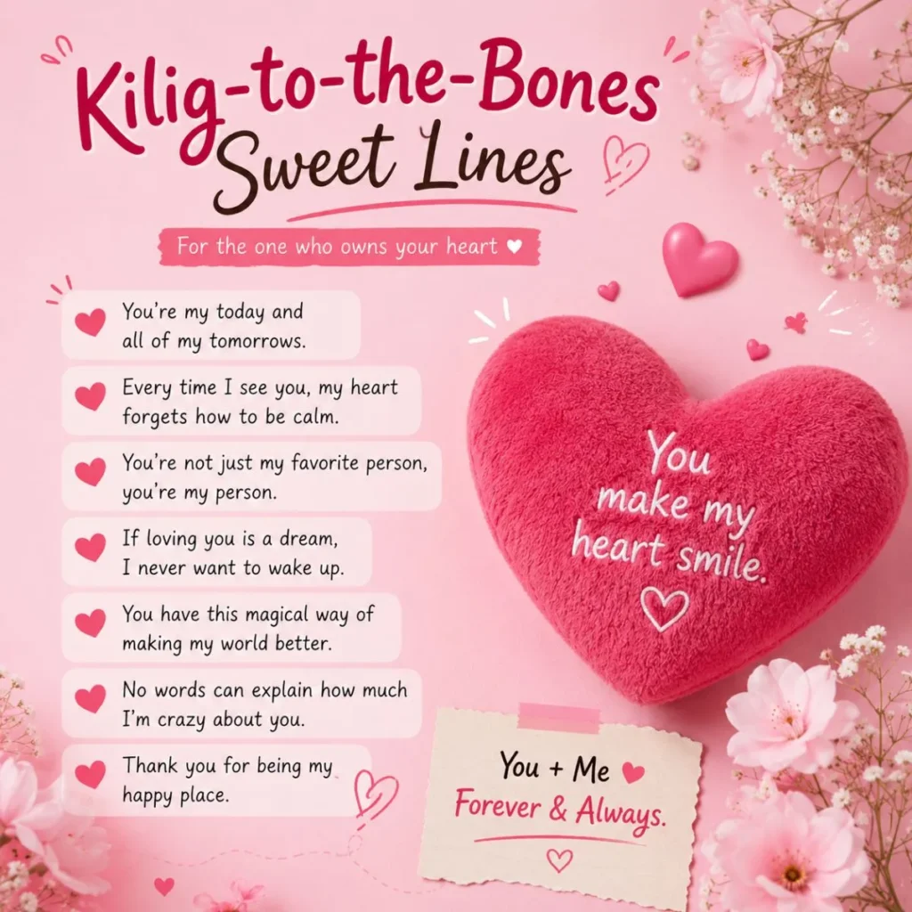 🌸 Kilig-to-the-Bones Sweet Lines