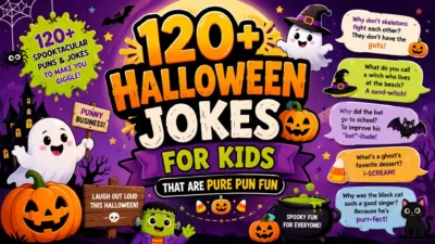 120+ Halloween Jokes for Kids That Are Pure Pun Fun 🎃👻