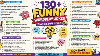 130+ Funny Wordplay Jokes That Are Pure Genius 😂