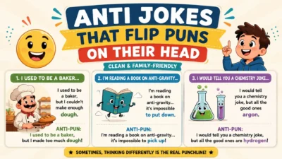 Anti-Jokes That Flip Puns on Their Head (Clean & Family-Friendly)