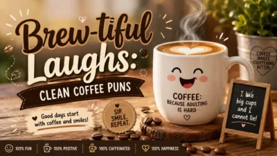 Brew-tiful Laughs Clean Coffee Puns