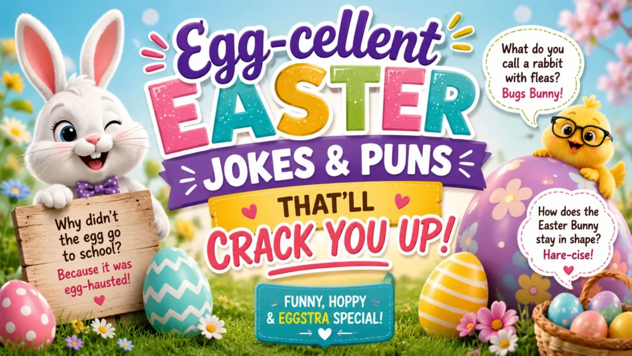 Egg-cellent Easter Jokes & Puns That’ll Crack You Up