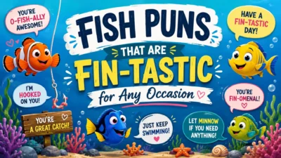 Fish Puns That Are Fin-tastic for Any Occasion