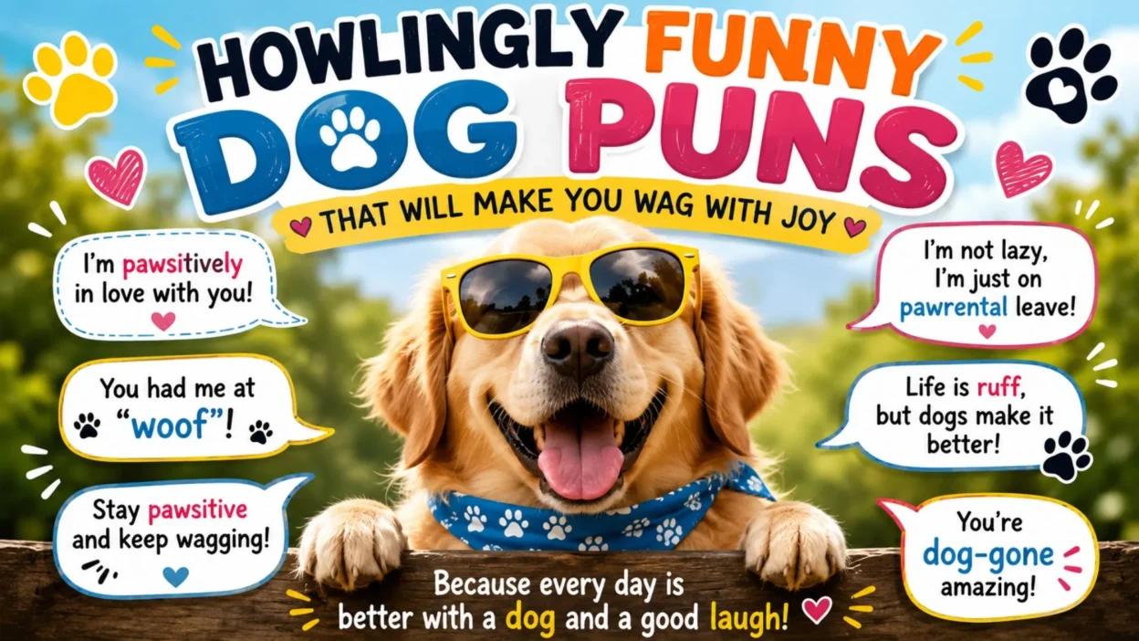 Howlingly Funny Dog Puns That Will Make You Wag With Joy