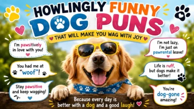 Howlingly Funny Dog Puns That Will Make You Wag With Joy
