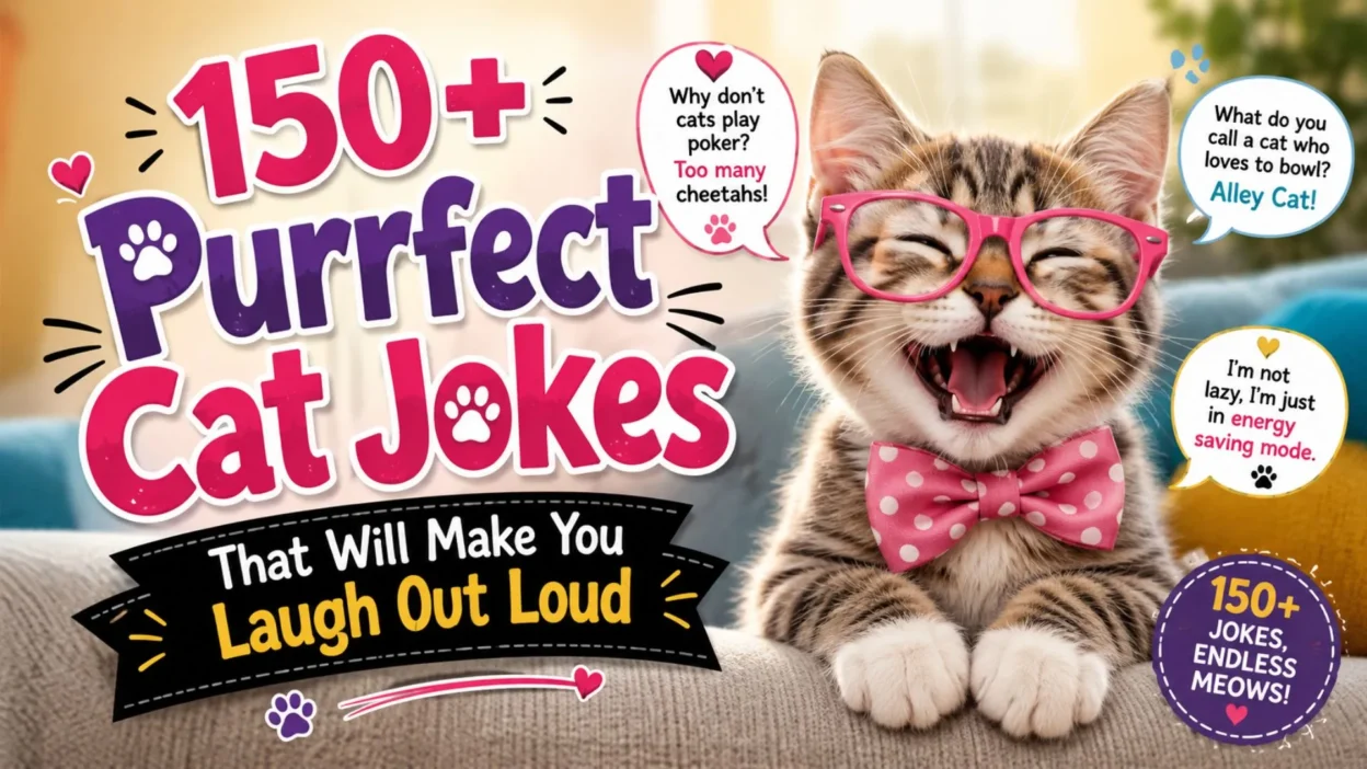 Purrfect Cat Jokes That Will Make You Laugh Out Loud
