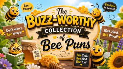 🐝 The Buzz-Worthy Collection of Bee Puns
