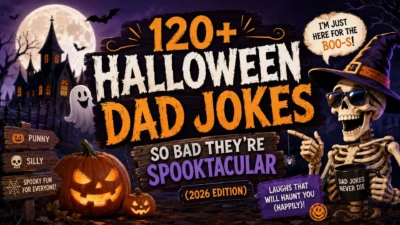 👻 120+ Halloween Dad Jokes So Bad They’re Spooktacular