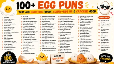 Egg Puns That Are Eggstra Funny, Sunny-Side Up & Cracking