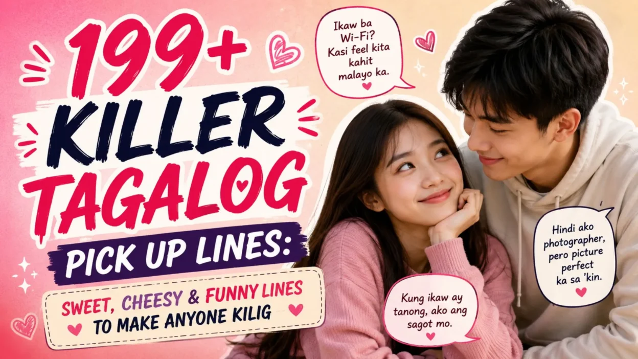 199+ Killer Tagalog Pick-Up Lines: Sweet, Cheesy & Funny Lines to Make Anyone Kilig