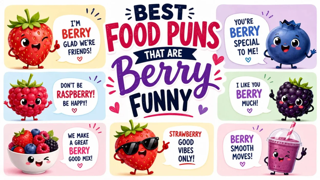 Best Food Puns That Are Berry Funny