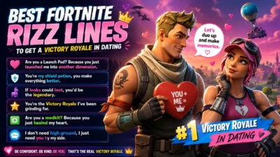 Best Fortnite Rizz Lines to Get a Victory Royale in Dating