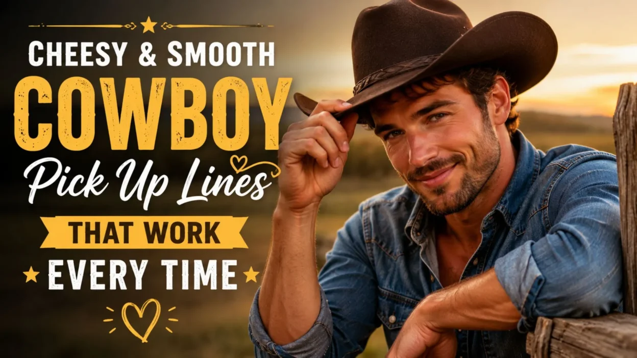 Cheesy & Smooth Cowboy Pick Up Lines That Work Every Time