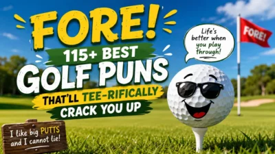 FORE! 115+ Best Golf Puns That’ll Terrifically Crack You Up
