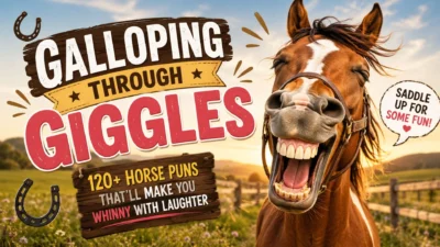 Galloping Through Giggles 120 Horse Puns That’ll Make You Whinny With Laughter