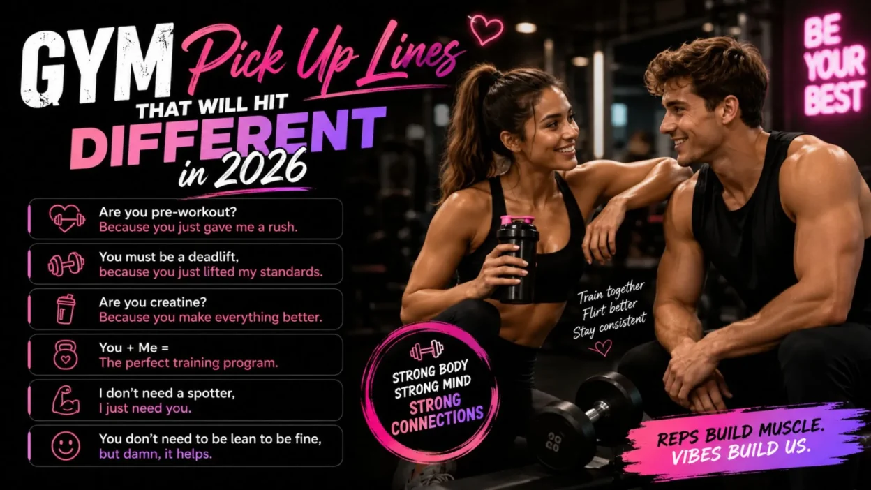 Gym Pick-Up Lines That Will Hit Different in 2026