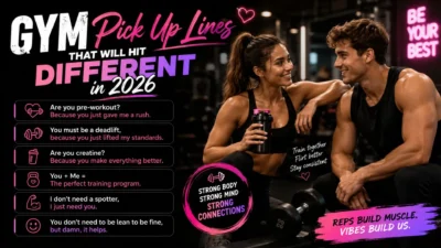 Gym Pick-Up Lines That Will Hit Different in 2026