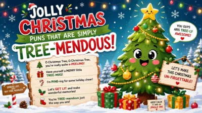 Jolly Christmas Puns That Are Simply ‘Tree-mendous’