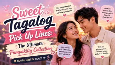 Sweet Tagalog Pick Up Lines The Ultimate Pampakilig Collection
