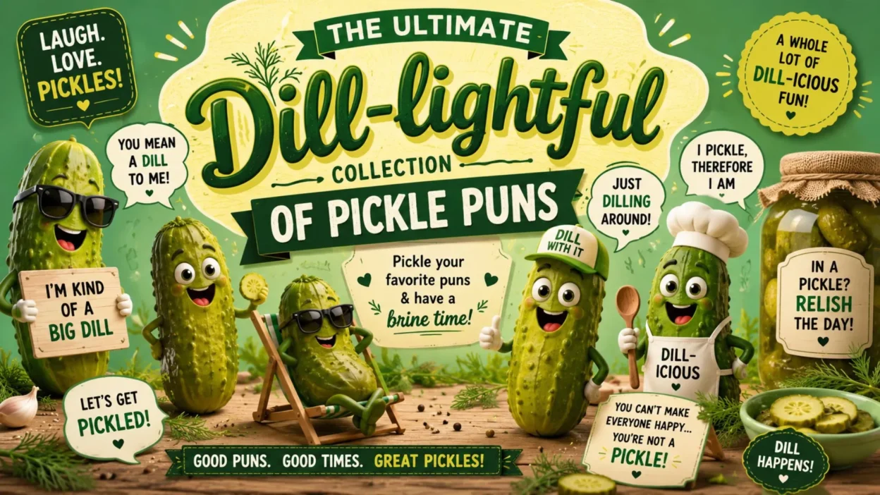 The Ultimate Dill-lightful Collection of Pickle Puns