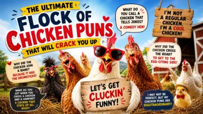 The Ultimate Flock of Chicken Puns That Will Crack You Up