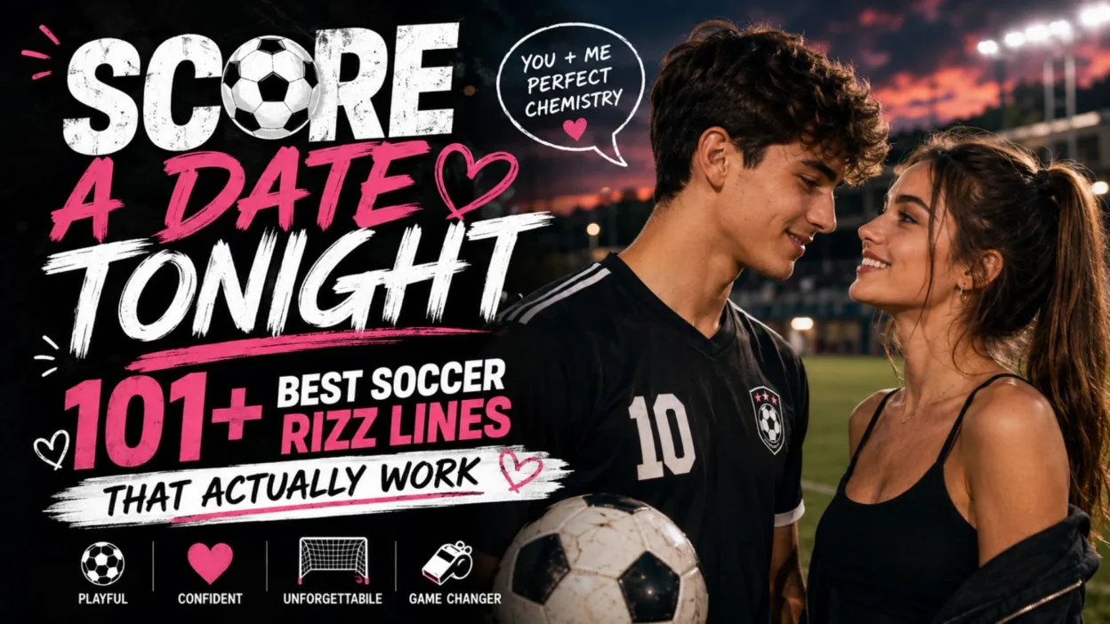 ⚽ Score a Date Tonight: 101+ Best Soccer Rizz Lines That Actually Work