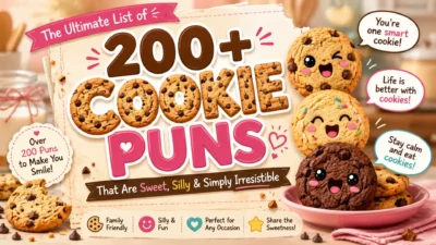 Cookie Puns That Are Sweet, Silly & Simply Irresistible